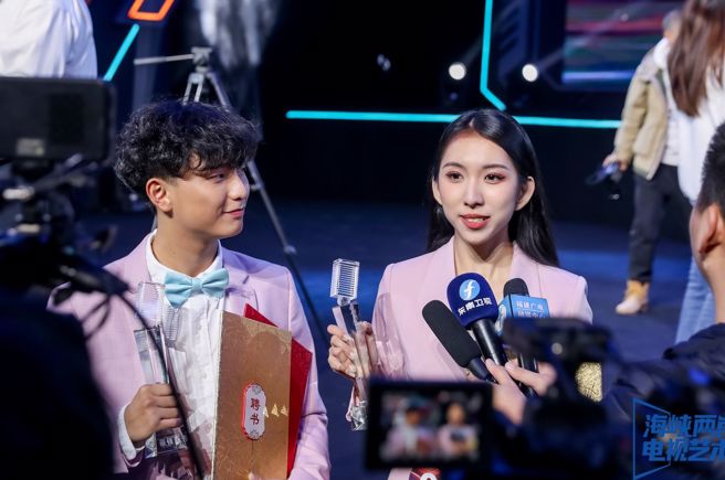 2023第十五屆海峽兩岸電視主持新秀會，在激烈的競爭中，台灣好手均取得有益的成績。(照片/中華兩岸文經協會提供)