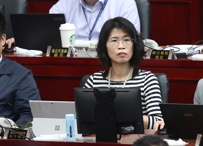 台北市府都委会执行秘书邵琇佩。（中时资料照）