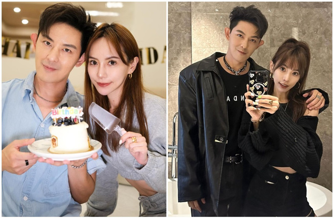 敖犬去年跟女友FaFa求婚成功。（图／bboyowodog  Instagram）