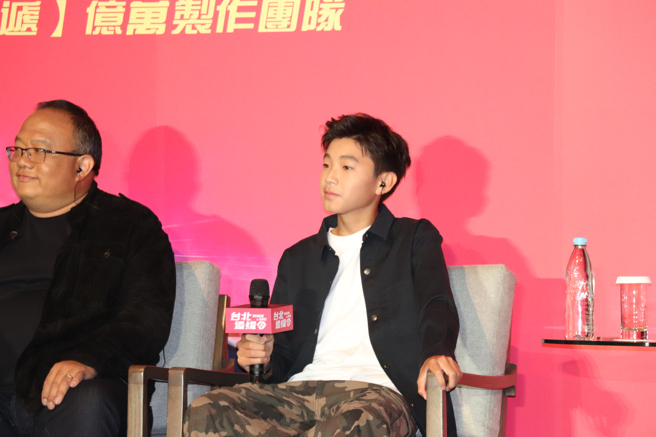 饰演桂纶镁儿子的杨明伟。(摄/刘安婕)