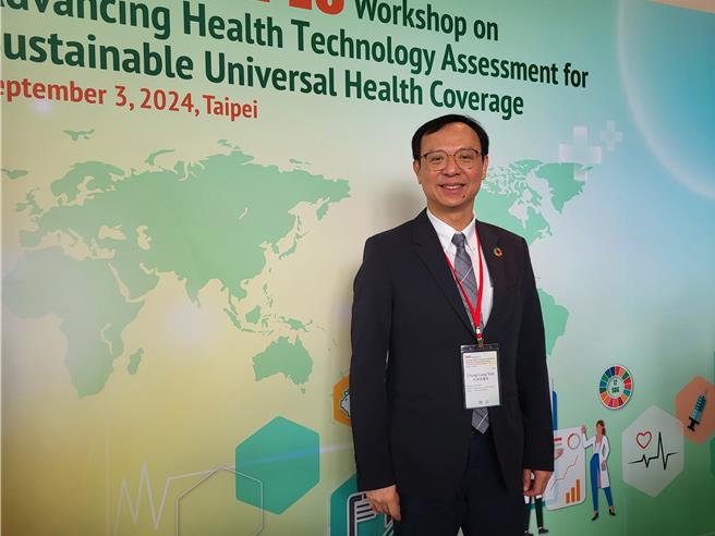 健保署长石崇良3日出席「2024 APEC优良查验登记管理国际研讨会」。（林周义摄）