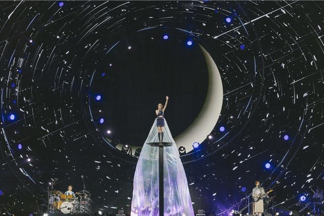 告五人首登北京體育場舉辦「宇宙超有趣」大型戶外巡演。（相信音樂提供）