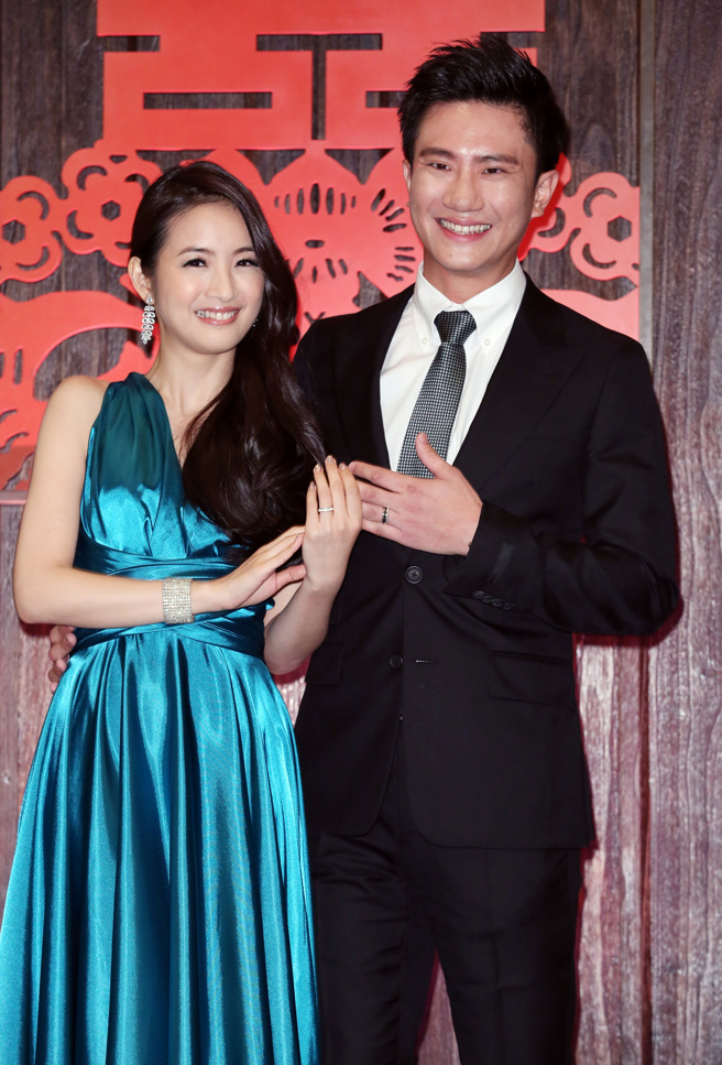 林依晨2014年与林于超订婚。（图／中时资料照）