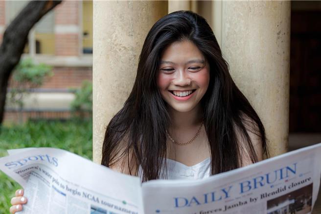 高溱擎是土生土长的员林人，从小热爱摄影，其摄影作品也曾获加州大学媒体协会和大学媒体联合社的奖项。（高溱擎提供／叶静美彰化传真）