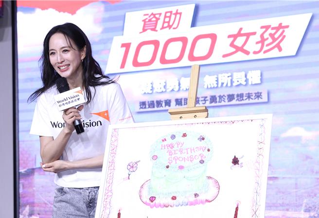 張鈞甯收到來自尼泊爾的越洋生日祝福，超感動開心。（陳俊吉攝）