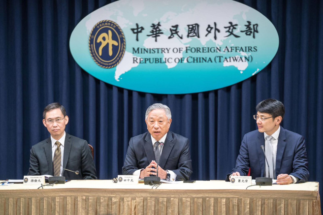 第79屆聯合國大會將於9月10日舉行，外交部今舉辦113年推動參與聯合國案新聞說明會」。（蔡宗穎攝）