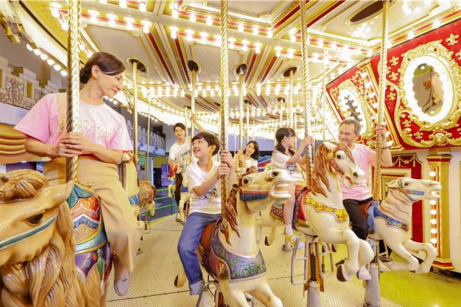 小人國音樂馬車，最受消費者青睞。（小人國提供／吳娮翎台北傳真）