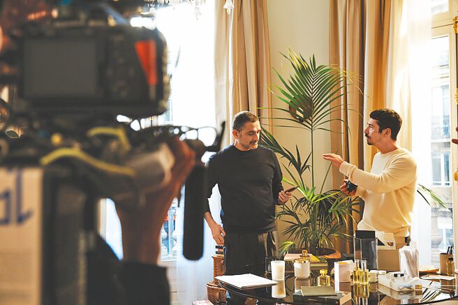 品牌調香師Francis Kurkdjian（左）。（MFK提供）