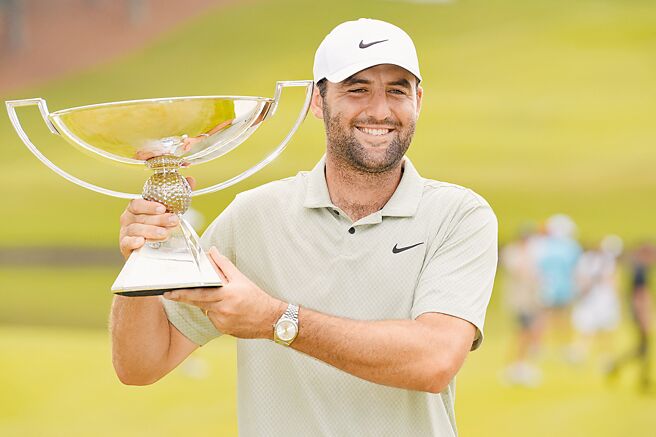 現任球王薛佛洛首度稱霸聯邦快遞盃季後賽。（路透）