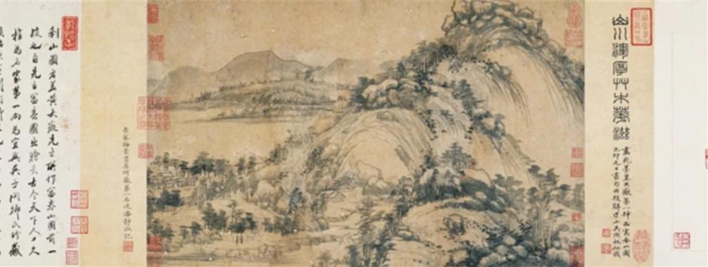 《富春山居圖·剩山圖》真蹟正在浙江省博物館之江館區展出