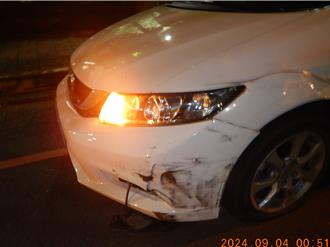 台中女駕駛閃神  連撞5機車害1人送醫