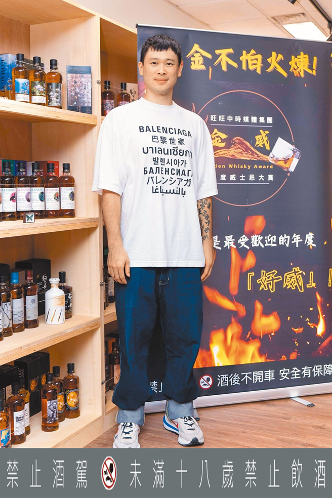 金威獎「生活玩家」盲測評審──職業籃球員胡凱翔。（吳松翰攝）飲酒過量 有礙健康