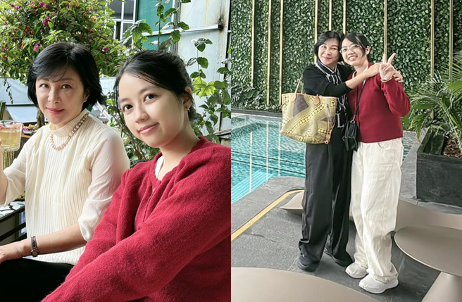 小银跟吴淡如感情好。（图／翻摄自吴淡如脸书）