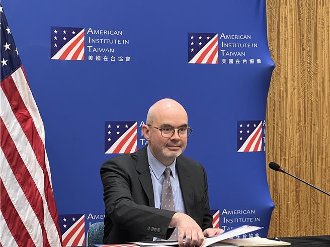 AIT处长谷立言。（蔡宗颖摄）