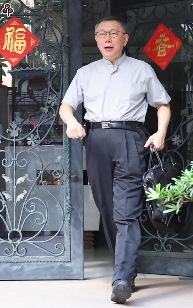 柯文哲。（中时资料照片）