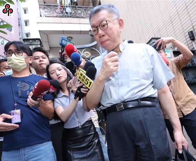 柯文哲。（中時資料照片）