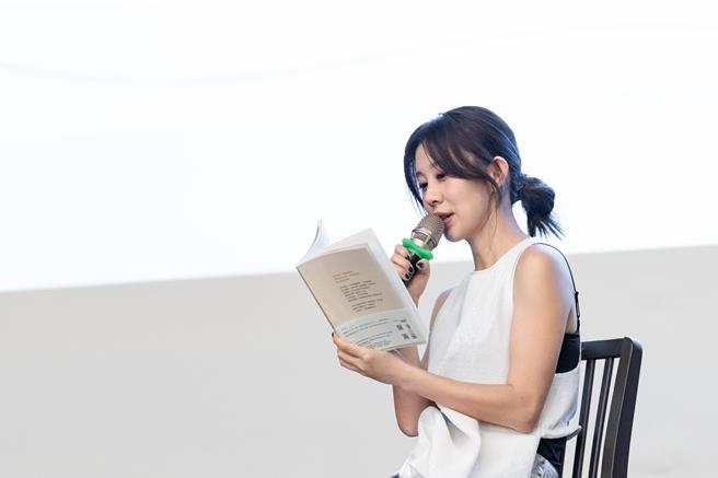 白安以作家身分受邀担任臺中文学季代言人。（相信音乐提供）