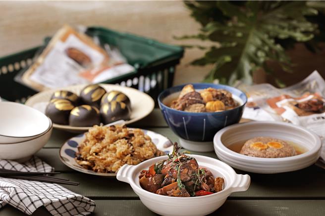 欣叶．生活．厨房畅销冷冻料理包。（欣叶．生活．厨房提供）