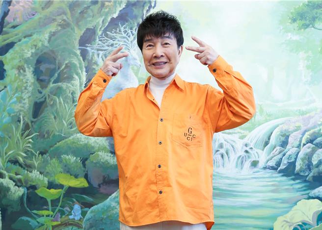 謝雷近來推出新專輯《再現酒國英雄》，4日舉辦活動。（陳俊吉攝）