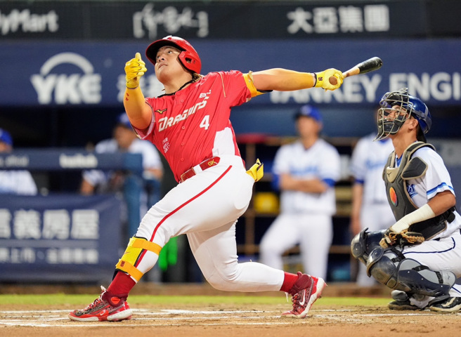 味全龍吉力吉撈・鞏冠。（味全龍提供）