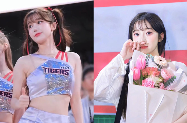 韩国啦啦队李珠珢。（图／翻摄自my._.chuuu IG）