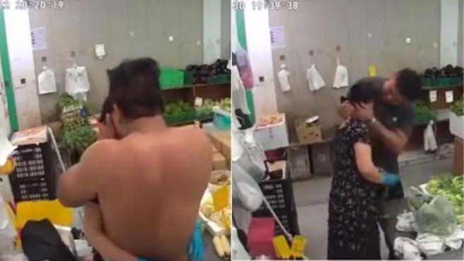 人妻不满丈夫偷吃自己母亲，把监视器影片怒PO网。（图／翻摄微博）