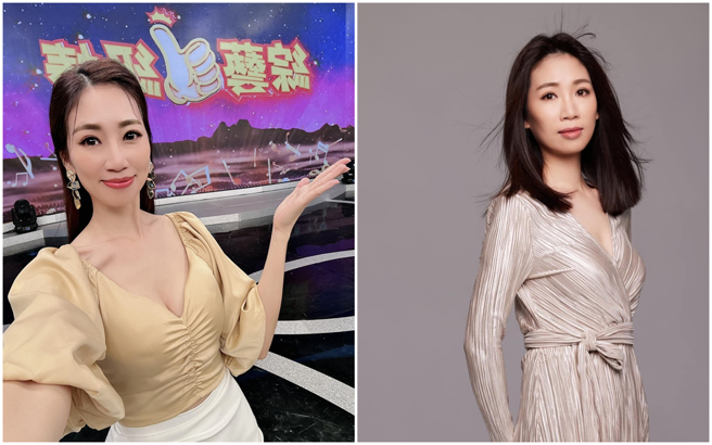 向蕙玲上《综艺一级棒》节目录影，自曝〈爱甲超过〉抖音版翻红（图／摄自 向蕙玲FB）