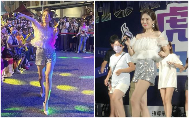 向蕙玲上21年前的〈爱甲超过〉抖音版翻红，商演暴增5倍。（图／摄自 向蕙玲FB）