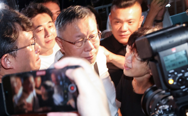 民眾党主席柯文哲。（资料照／邓博仁摄）