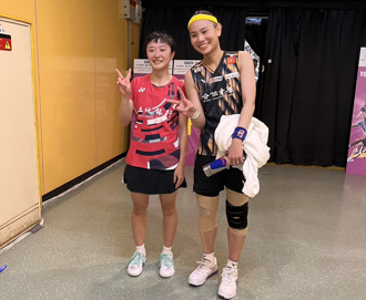 台北公開賽》 「最後一舞」對戰偶像戴資穎   149公分楊育綺輸了無憾也哭了 