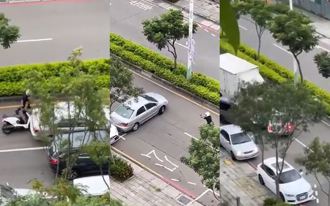 警匪片！酒駕男拒攔查「倒車輾巡邏車」警開12槍逮人