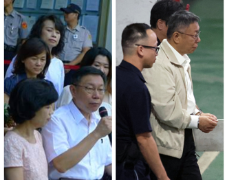 10年前的今天「柯登記選北市長」   林濁水見他被押嘆8字