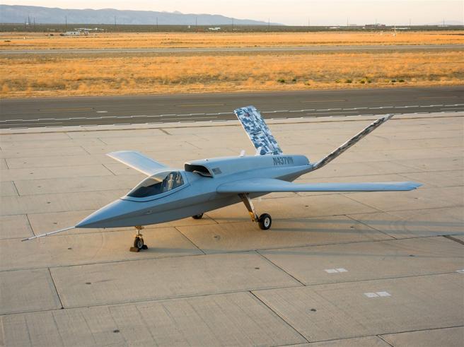 諾格打造有人版本「先鋒」進行驗證，用以蒐集機體飛行參數。
（取自諾格集團網站）