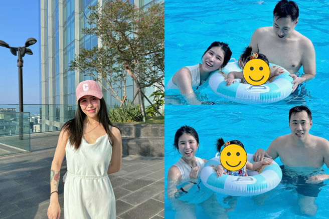 柔柔透露因为近期户外活动多，被太阳曝晒，所以晒黑不少。（图／翻摄自rou860209 Threads）