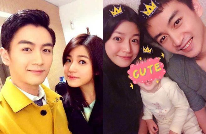 陈妍希、陈晓频传婚变。（图／翻摄自陈晓、陈妍希michelle微博）