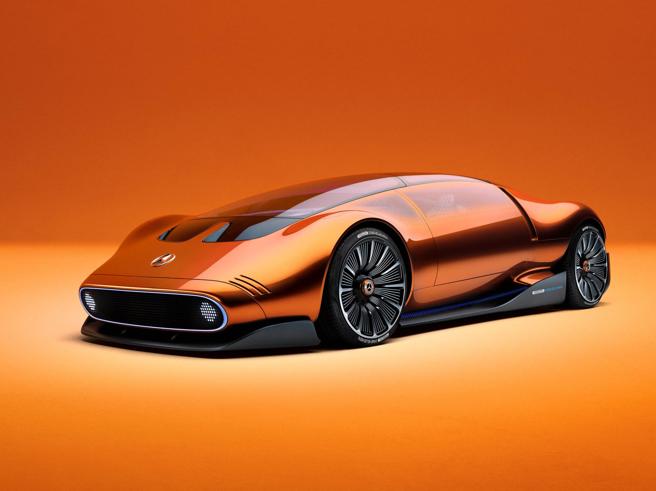 Mercedes-Benz超跑概念車Vision One-Eleven將於9月14至22日重磅降落兩廳院藝文廣場。（圖／台灣賓士）