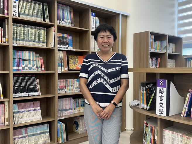 台東豐年國小教師李緒純榮獲師鐸獎。（蔡旻妤攝）