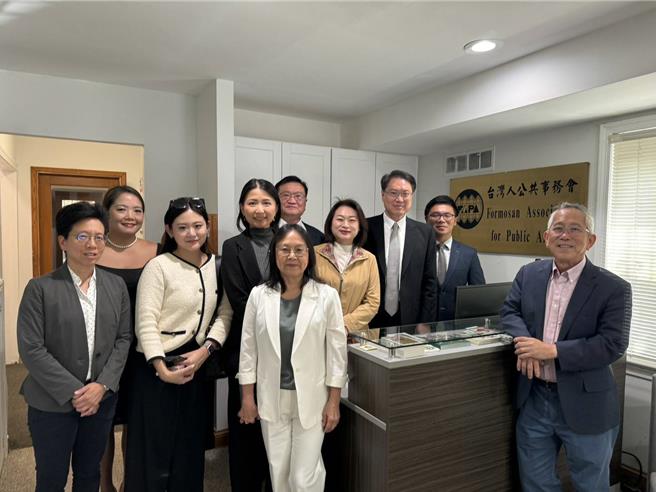 林右昌拜會華府時表示，黃埔精神代表反帝制與威權獨裁的精神，而非地名。民進黨提供