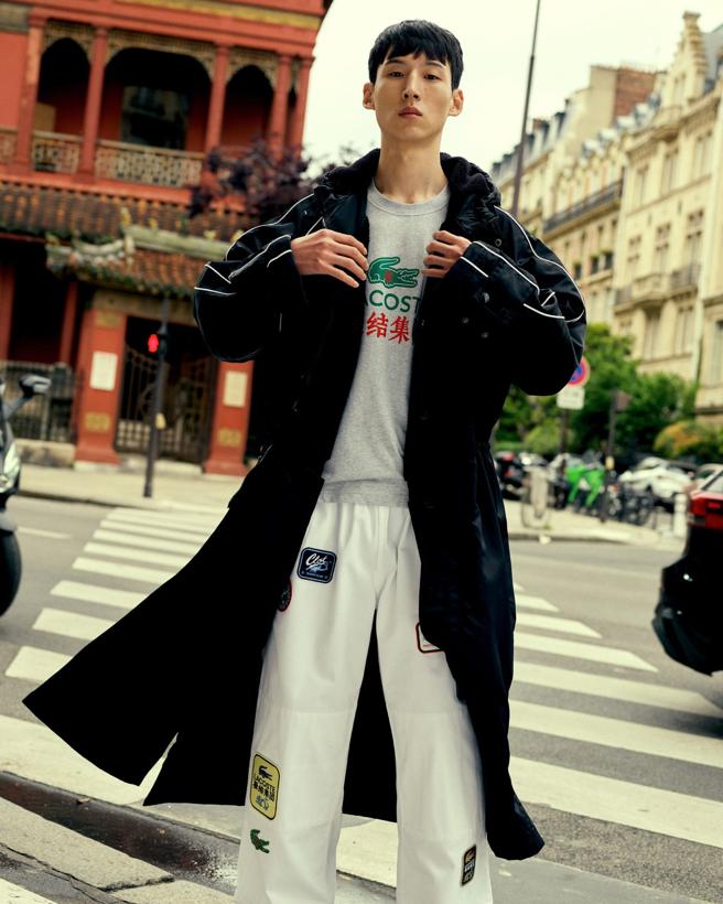 LACOSTE与陈冠希与其主理的潮流服饰品牌CLOT展开全新合作推出联名系列。（LACOSTE提供）