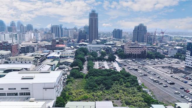 工业不动产成交金额喷发！前八月累计交易917亿元。图为即将公开标售的三重乙工土地，底价约31.56亿元。图／业者提供