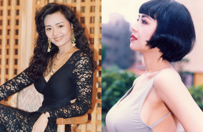 葉子楣過去以36F傲人上圍走紅。（圖／中時資料照）