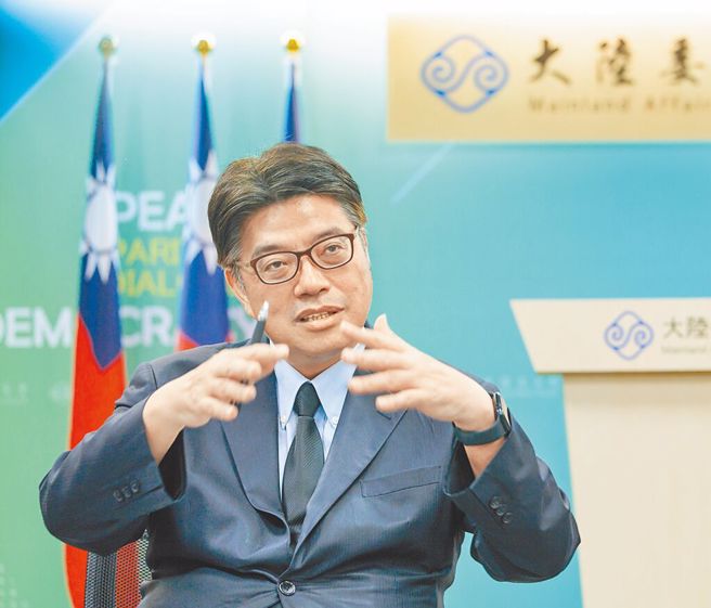 陸委會主委邱垂正。（郭吉銓攝）
