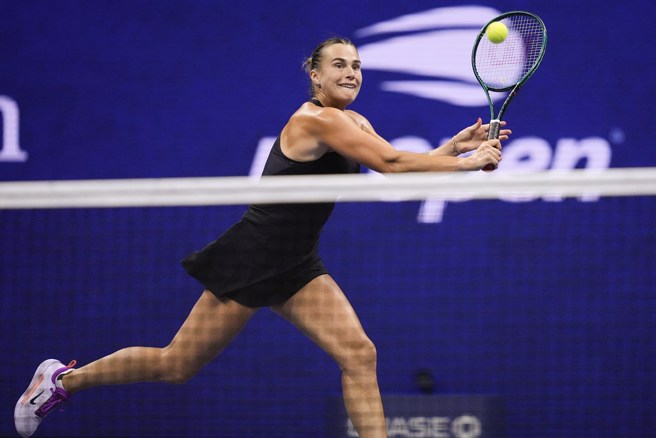 莎芭莲卡连两年闯进美网女单决赛。(美联社)