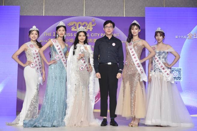 （左起）吳加樂、陳芃瑾、吳芷瑜、邱浚彥、韓芷琛、王薏涵。（中華全球城市選拔協會提供）