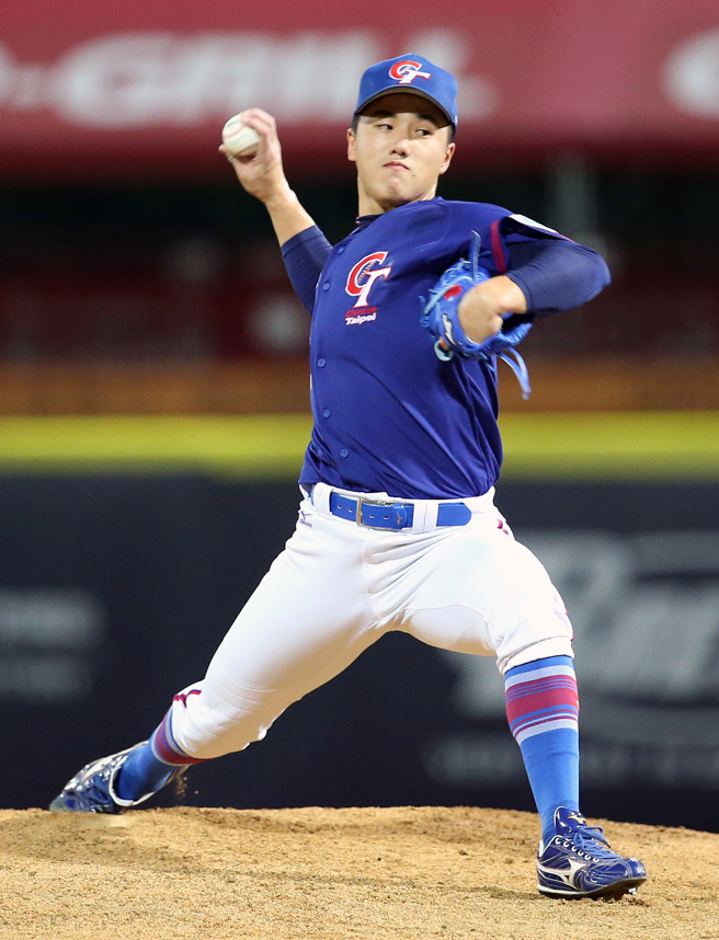 U18中華隊投手陳睦衡。（范揚光攝）