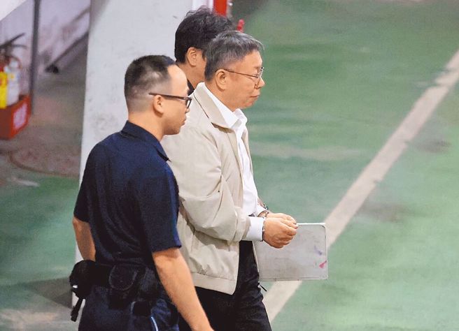 民眾党主席、前台北市长柯文哲5日因京华城案遭北院裁定羁押禁见，可抗告。（中时资料照，姚志平摄）