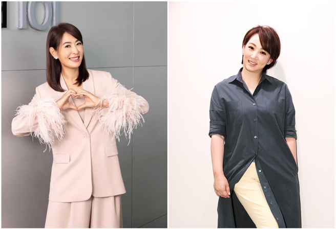 台北101董座贾永婕与女星郁方私交甚笃。 （图／摄自 贾永婕的跑跳人生、中时资料照）