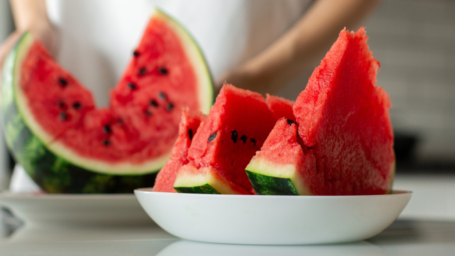 西瓜一切开若冒泡，就代表里面已经腐败。（示意图：shutterstock／达志）
