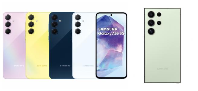 《ePrice 比價王》公布8月手機點閱和詢價TOP 10，兩個排行榜均由三星拿下榜首。（三星提供）