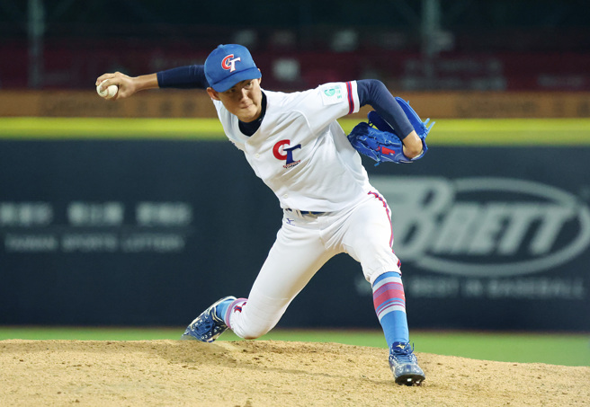 U18中華隊投手陳世展。（姚志平攝）